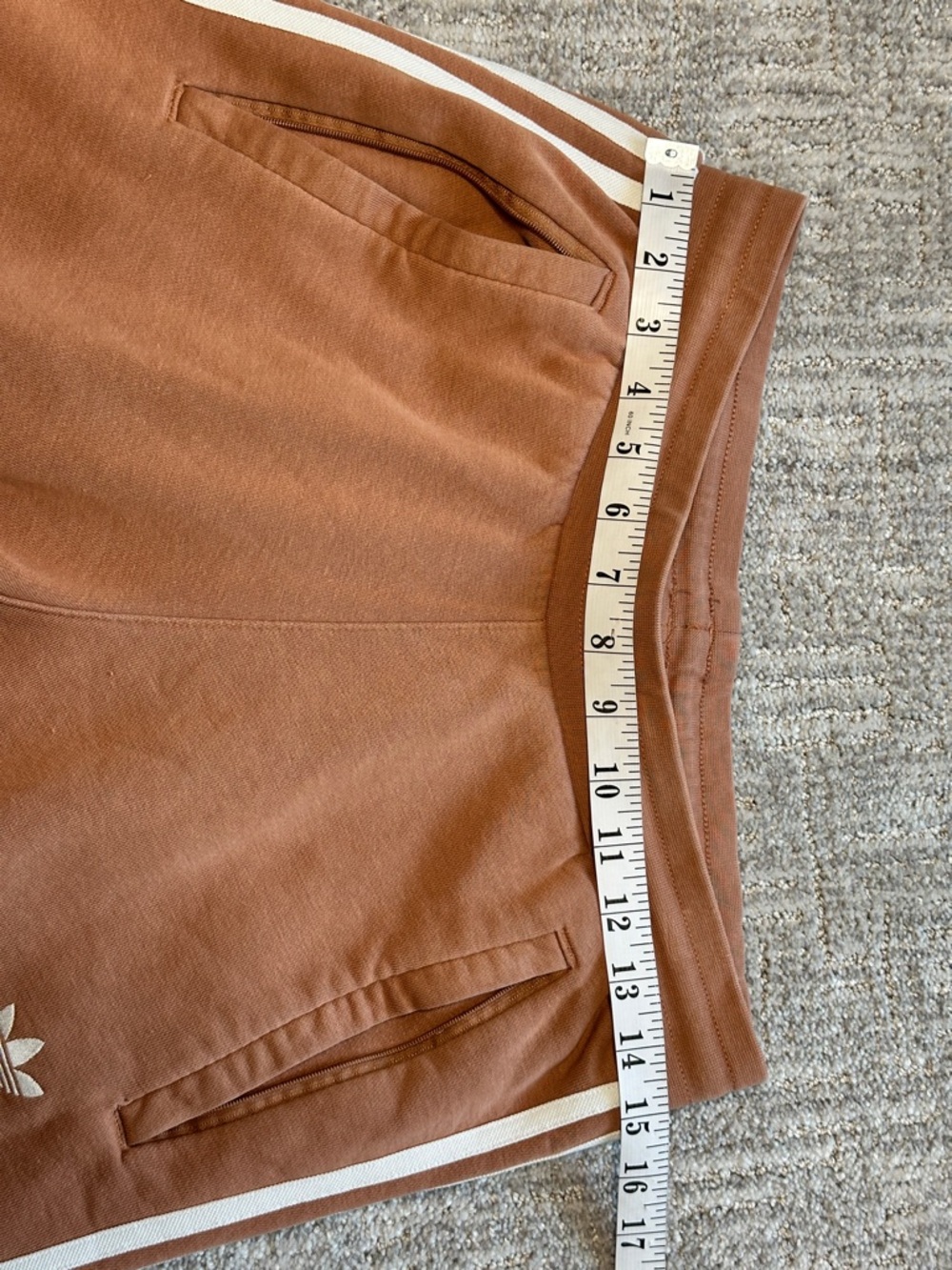 Puma Track Joggers – Rust Brown Slim Fit Drawstring Pants (Medium) - Picture 7 of 10